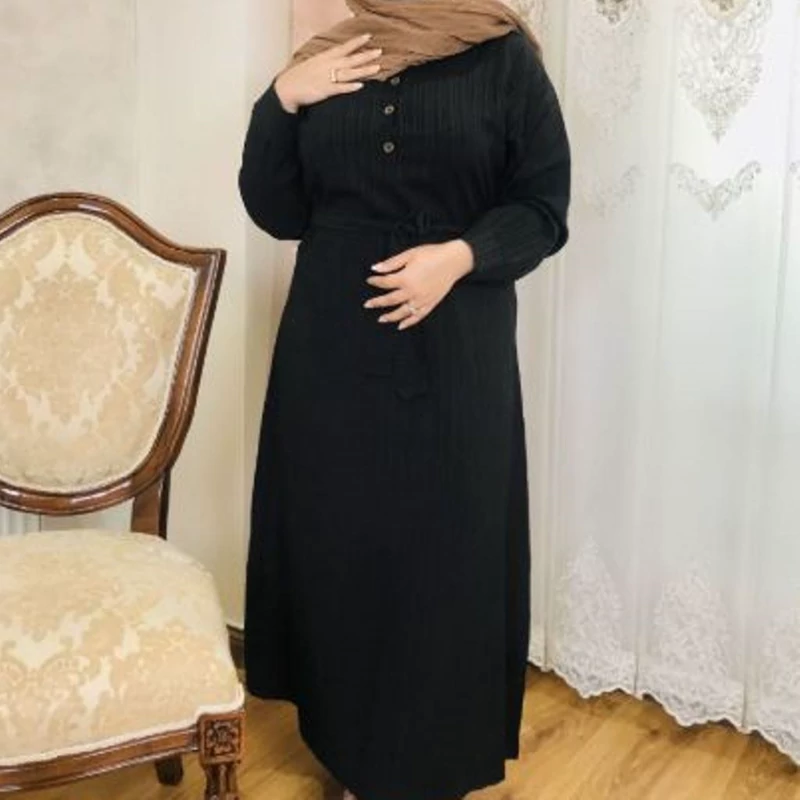 مانتو کفتان سایز بزرگ، جنس کراش S