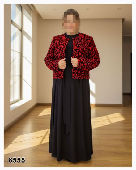 کت و سارافون سایزبزرگ، جنس تافته و جودون S
