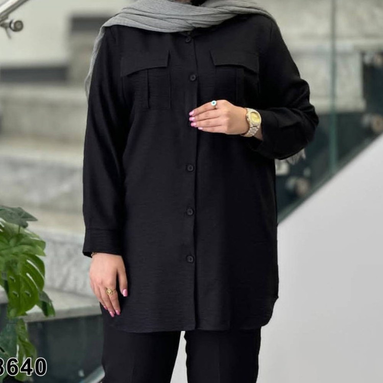 مانتو دوجیب سایزبزرگ، جنس صوفیا