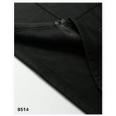 سویشرت سایز بزرگ مشکی، جنس دورس تو کرکی 8514 S
